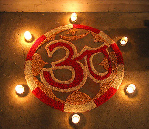 Fények Rangoli Designs