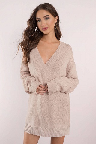 Deep V Oversized sweater