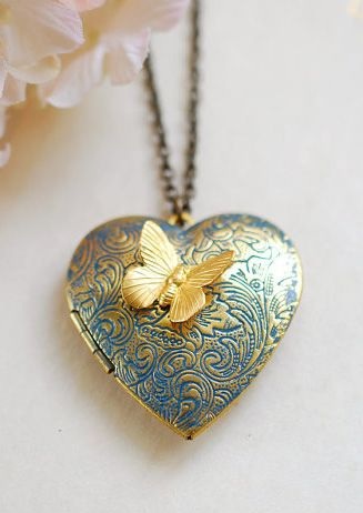Særlig Valentine Locket Halskæde