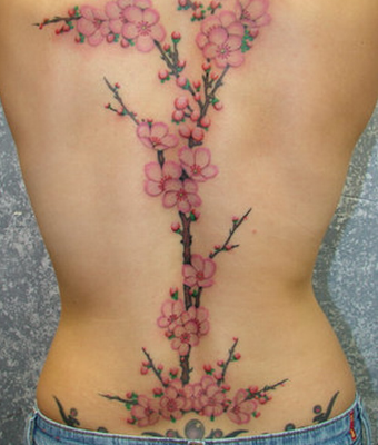 Tilbage Frangipani Tattoo