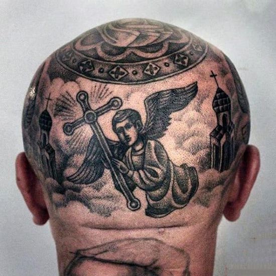 Hovedtatoveringer til kvinder og mænd 1