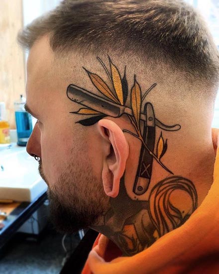 Hovedtatoveringer til kvinder og mænd 3