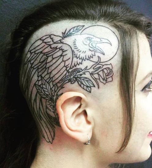 Hovedtatoveringer til kvinder og mænd 4