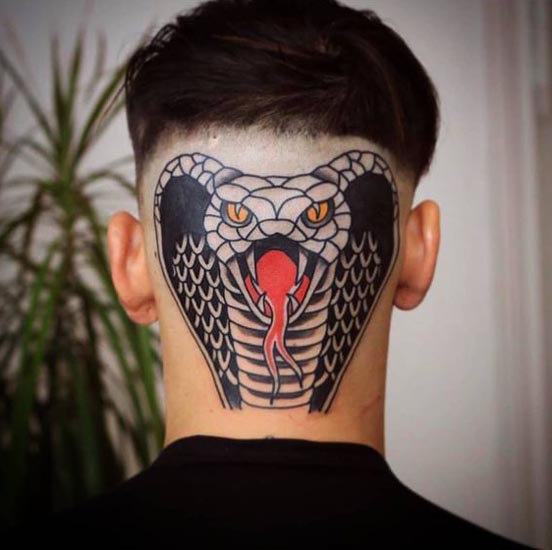 Hovedtatoveringer til kvinder og mænd 5