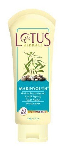 Lotus Herbals Marinyouth Marine omstrukturering & amp; Anti Aging ansigtsmaske