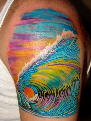 Fantastiske Ocean Tattoo Designs