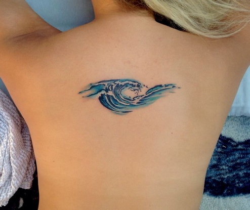 Vandfarve Ocean Tattoo Designs