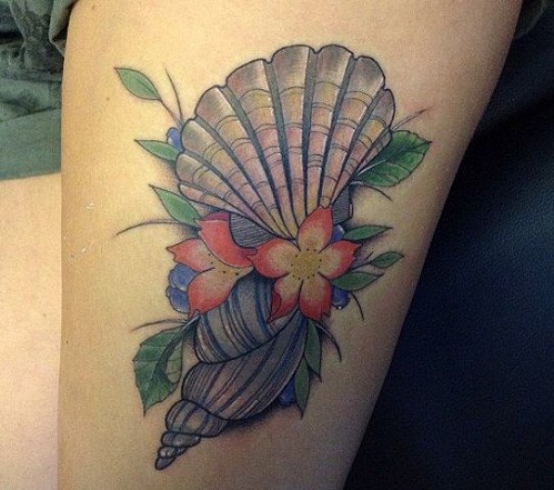 Kunstneriske Ocean Tattoo Designs