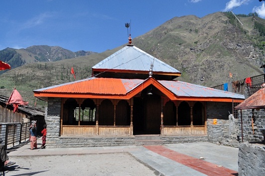 Mahakali Banni Mata -tempel i Chamba -distriktet
