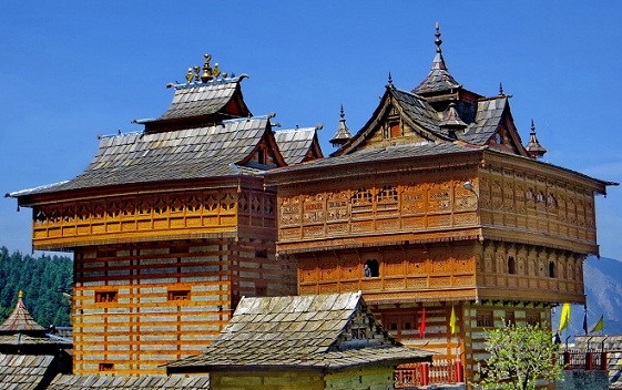 Shri Bhima Kali templom Sarahanban