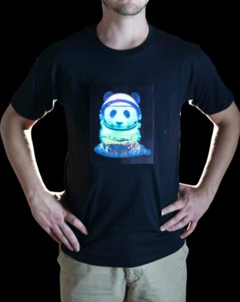 Animerede LED T-shirts