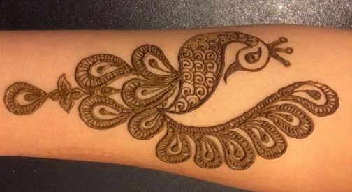 Peacock Bail Mehndi