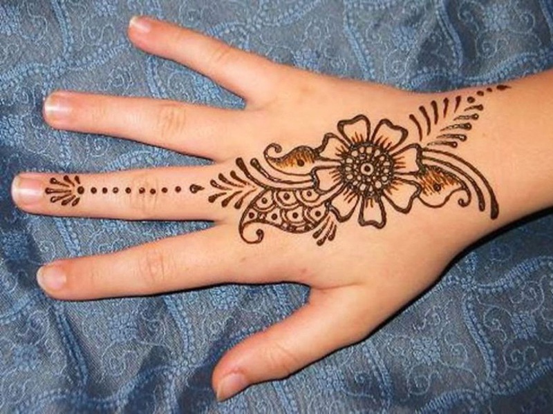 Kaution Mehndi -designs med billeder