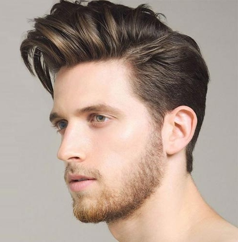 Pompadour hajvágás