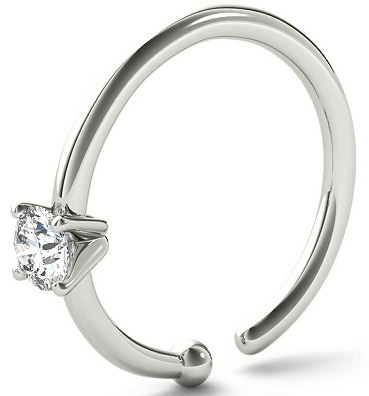 Gyémánt orrgyűrű
