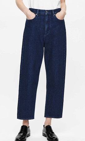 Loose Fitted Cropped Jean
