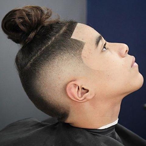 Man Bun Fade