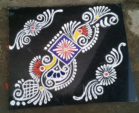 Határ Rangoli Design