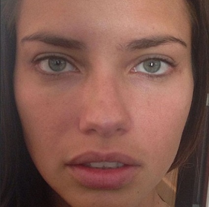 adriana lima uden makeup