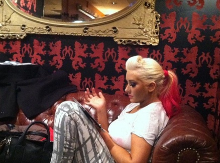 christina Aguilera smink nélkül4