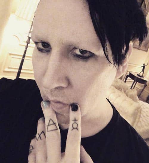 Marilyn Manson uden makeup 2