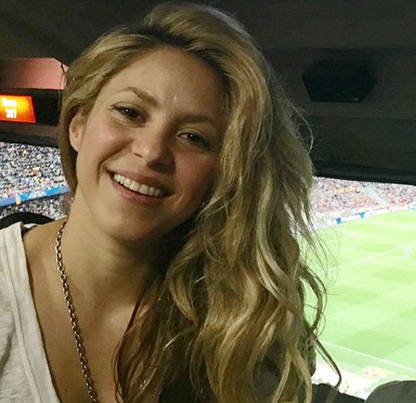 Makeup Less Shakira ved FIFA World Cup