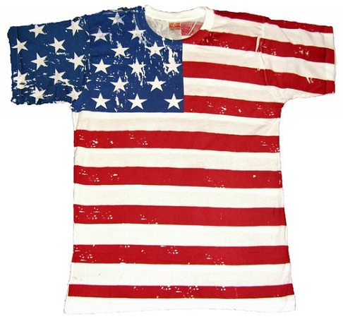 Klassisk amerikansk T-shirt