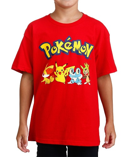 Halværmet Pokémon T-shirts