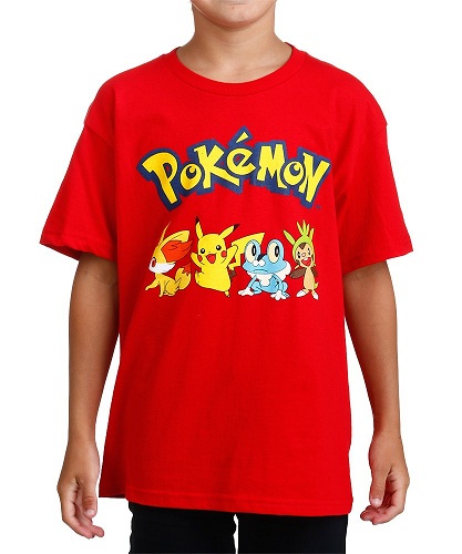 Félujjú Pokémon pólók