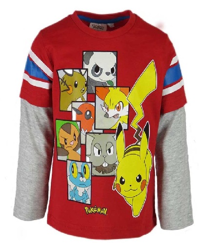 Dobbeltærmede Pokémon T-shirts