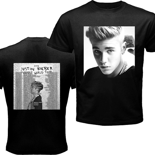 Justin Bieber Tour T-shirt