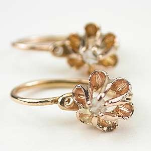Egyszerű antik arany gyűrű