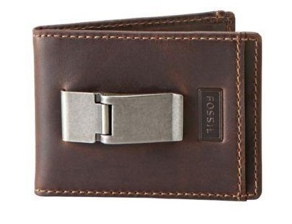 Money Clipping Fossil Men Wallet