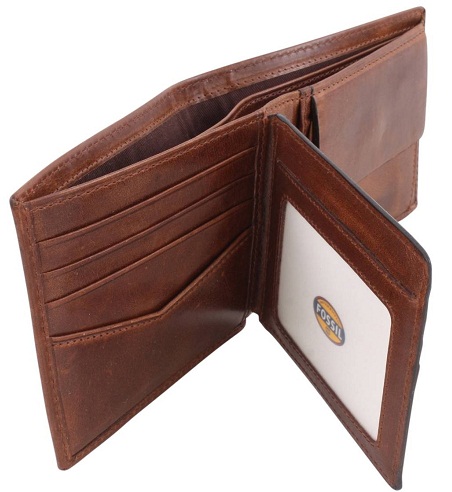 Bifold Coin Pocket Men Fossil Wallet