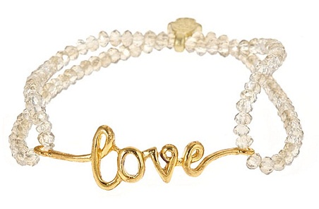 Beaded Love armbånd