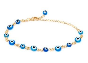 Aqua Crystal Evil Eye boka