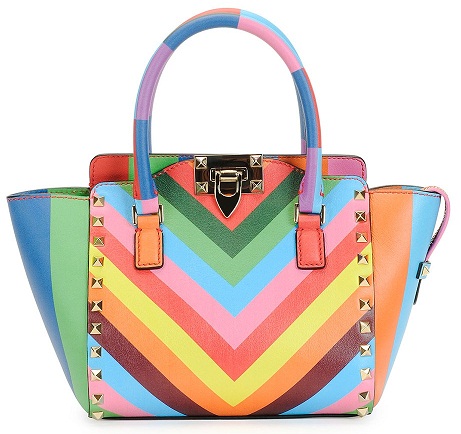Farverige Valentino tasker