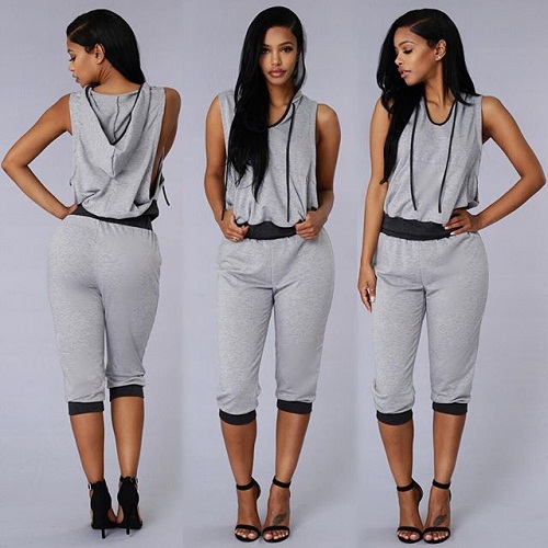 Athletic Romper Jumpsuit