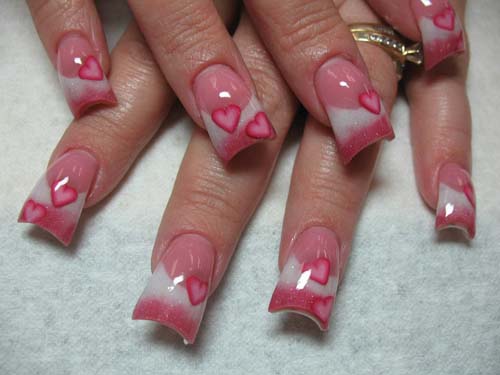 Glædelig Valentinsdag Nail Art