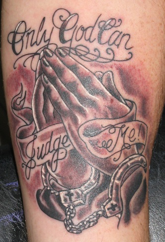 Inspirerende Gangster Tattoo Design Inspirerende