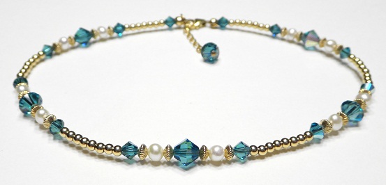 November Birthstone Anklets