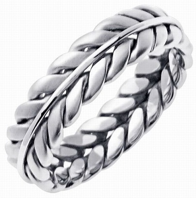 Kæde Design Platinum forlovelsesring