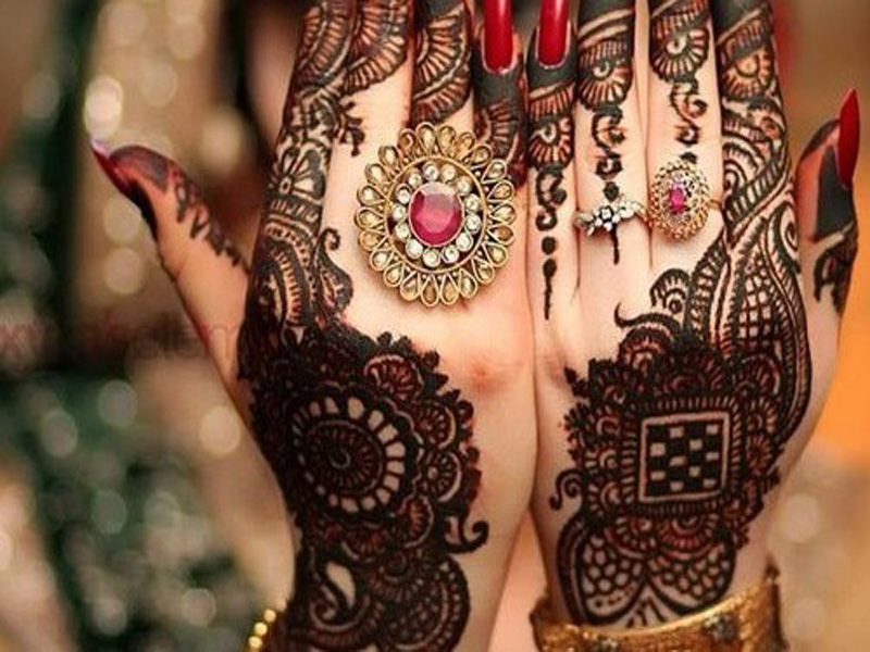 Mehndi művészek Jaipurban