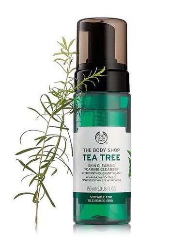 Tea Tree og grøn te ansigtsvask