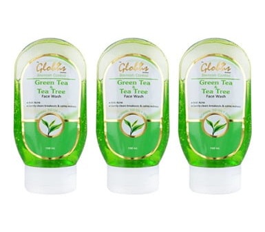 Globus Remedies Grøn te & amp; Tea Tree Face Wash