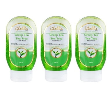 Globus Remedies Grøn te & amp; Tea Tree Face Wash