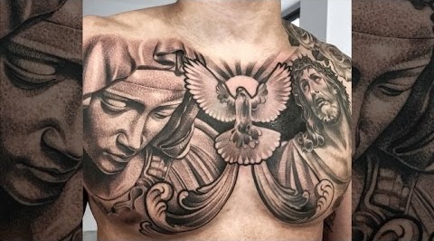 Dove og Mary Tattoos