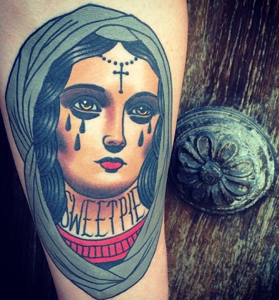 Tilpas Mary Tattoos