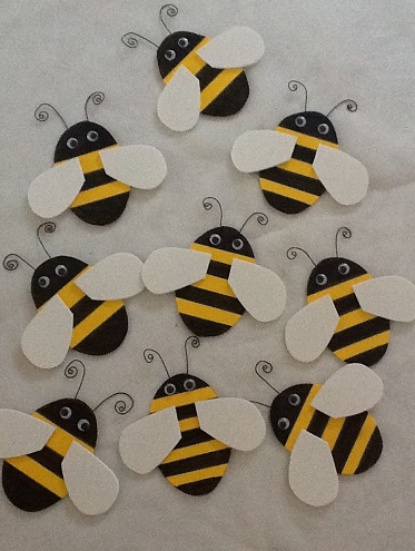 Bumble Bee Black Foam Crafts