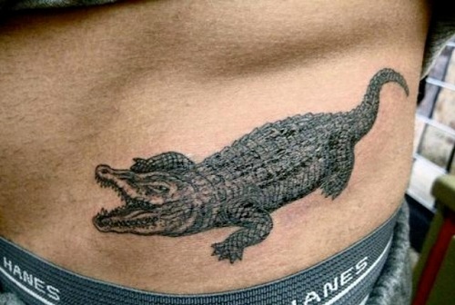 Imponerende Reptile Tattoo Design